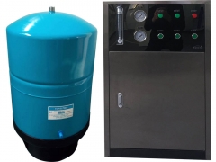 High flow RO1200 gallons commercial water purifier 304 stainless steel housing reverse osmosis water system