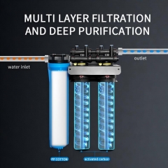 Commercial Water Purifier Tap Water Filter Bubble Tea Shop Water Purifier Water Filter System Power-Free Filter Delicious Taste Direct Drinking